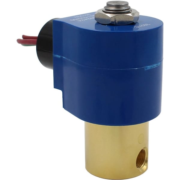 Solenoid Valve, 2-Way, Normally Closed, 120V/60V, 110V/50V, Direct Acting, EPR
